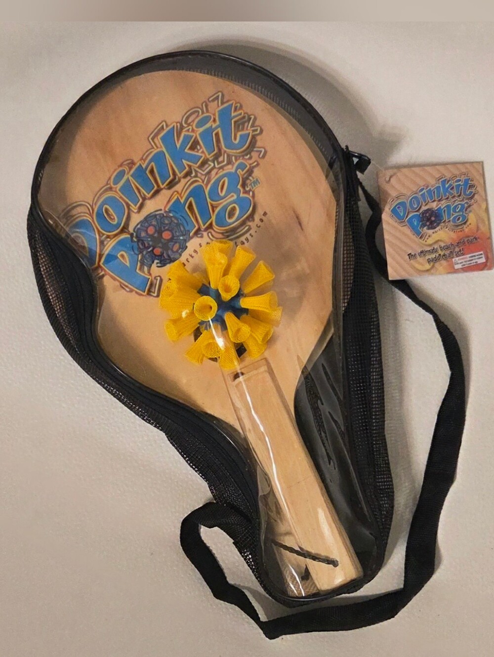 NEW Doinkit Pong Paddle Game - Outdoor Beach, Yard, Court Racket Game